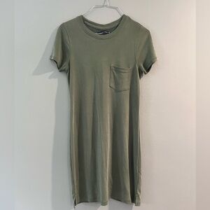Abercrombie & Fitch Army Green Mini Dress